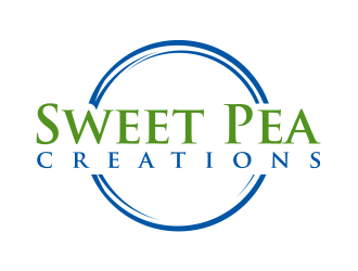 Sweet Pea Creations logo design by cintoko