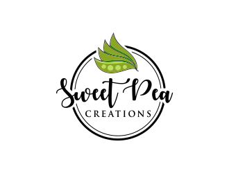 Sweet Pea Creations logo design by oke2angconcept