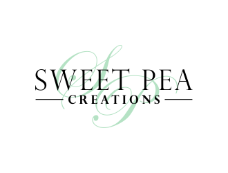 Sweet Pea Creations logo design by bismillah