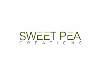 Sweet Pea Creations logo design by giphone