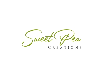Sweet Pea Creations logo design by MRANTASI