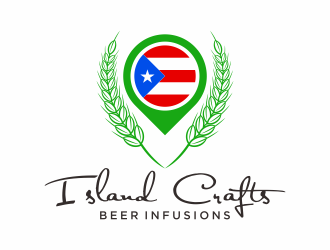 Island Crafts Beer Infusions logo design by InitialD