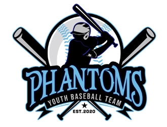 Phantoms logo design by DreamLogoDesign
