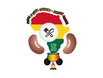 Cocoa & Pitta Catering (African Cuisine) logo design by Moon