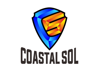 Coastal Sol logo design by aura