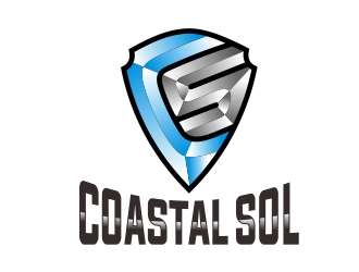 Coastal Sol logo design by aura