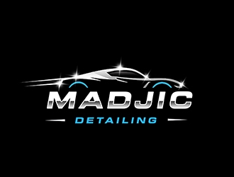 Madjic Detailing logo design by PrimalGraphics