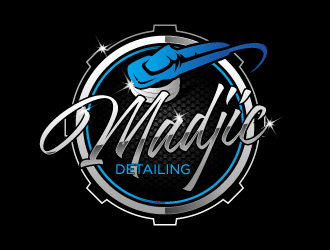 Madjic Detailing logo design by torresace