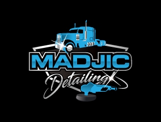 Madjic Detailing logo design by zakdesign700
