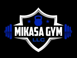 Mikasa Gym LLC logo design by AamirKhan