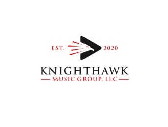 KnightHawk Music Group, LLC logo design by bombers