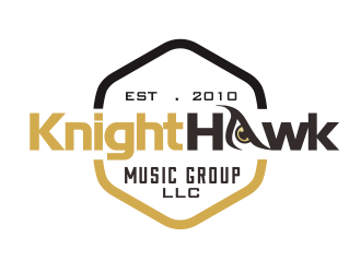 KnightHawk Music Group, LLC logo design by YONK