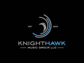 KnightHawk Music Group, LLC logo design by zakdesign700