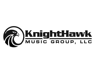 KnightHawk Music Group, LLC logo design by kunejo