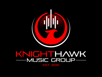 KnightHawk Music Group, LLC logo design by serprimero