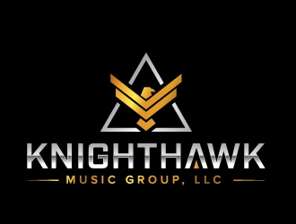 KnightHawk Music Group, LLC logo design by jaize