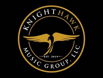 KnightHawk Music Group, LLC logo design by usef44
