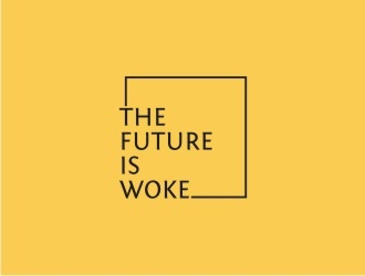 THE FUTURE IS WOKE. logo design by bombers
