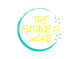 THE FUTURE IS WOKE. logo design by BrainStorming