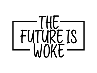 THE FUTURE IS WOKE. logo design by ekitessar
