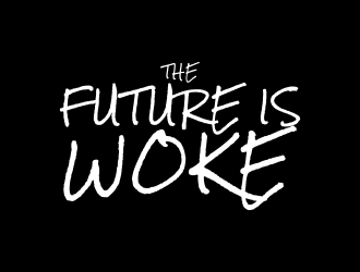 THE FUTURE IS WOKE. logo design by ekitessar