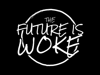 THE FUTURE IS WOKE. logo design by ekitessar
