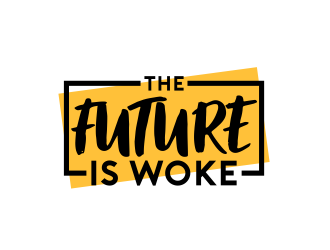 THE FUTURE IS WOKE. logo design by serprimero
