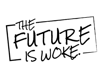 THE FUTURE IS WOKE. logo design by jaize