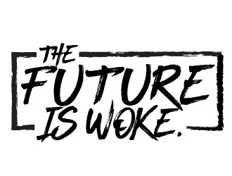 THE FUTURE IS WOKE. logo design by jaize