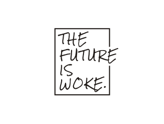 THE FUTURE IS WOKE. logo design by blessings