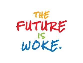 THE FUTURE IS WOKE. logo design by excelentlogo