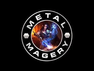METAL MAGERY logo design by PrimalGraphics