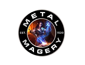 METAL MAGERY logo design by PrimalGraphics