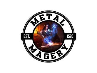 METAL MAGERY logo design by daywalker
