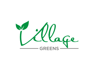 Village Greens logo design by rief