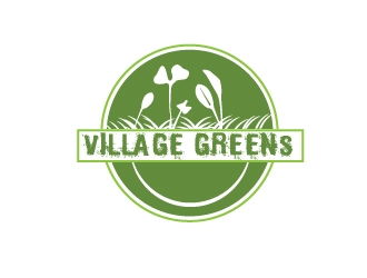 Village Greens logo design by webmall