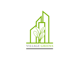 Village Greens logo design by artery