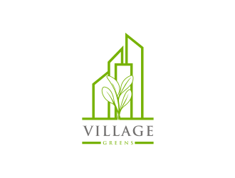 Village Greens logo design by artery