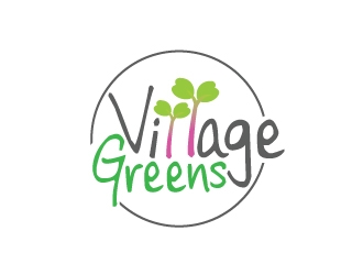 Village Greens logo design by Foxcody