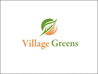 Village Greens logo design by GURUARTS