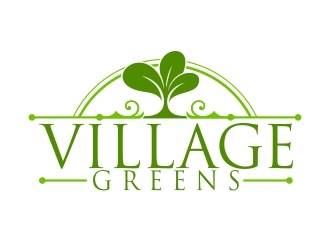 Village Greens logo design by b3no