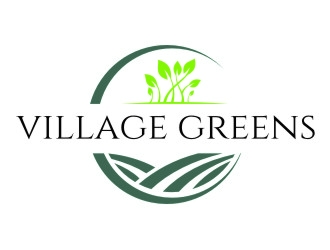 Village Greens logo design by jetzu
