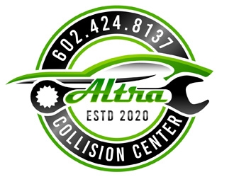 Altra Collision Center logo design by DreamLogoDesign