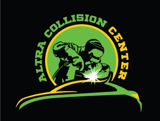 Altra Collision Center logo design by adwebicon