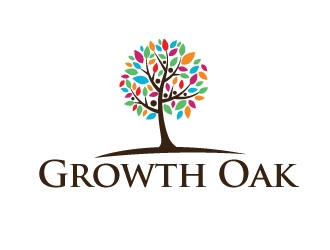 Growth Oak logo design by Foxcody