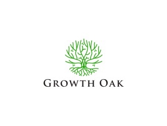 Growth Oak logo design by bombers