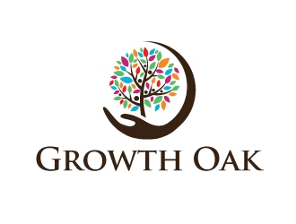 Growth Oak logo design by Foxcody