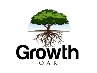 Growth Oak logo design by AamirKhan