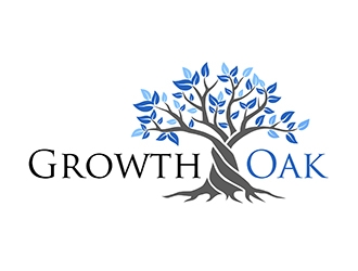 Growth Oak logo design by SteveQ
