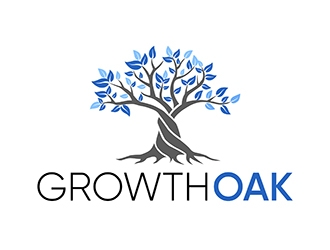 Growth Oak logo design by SteveQ